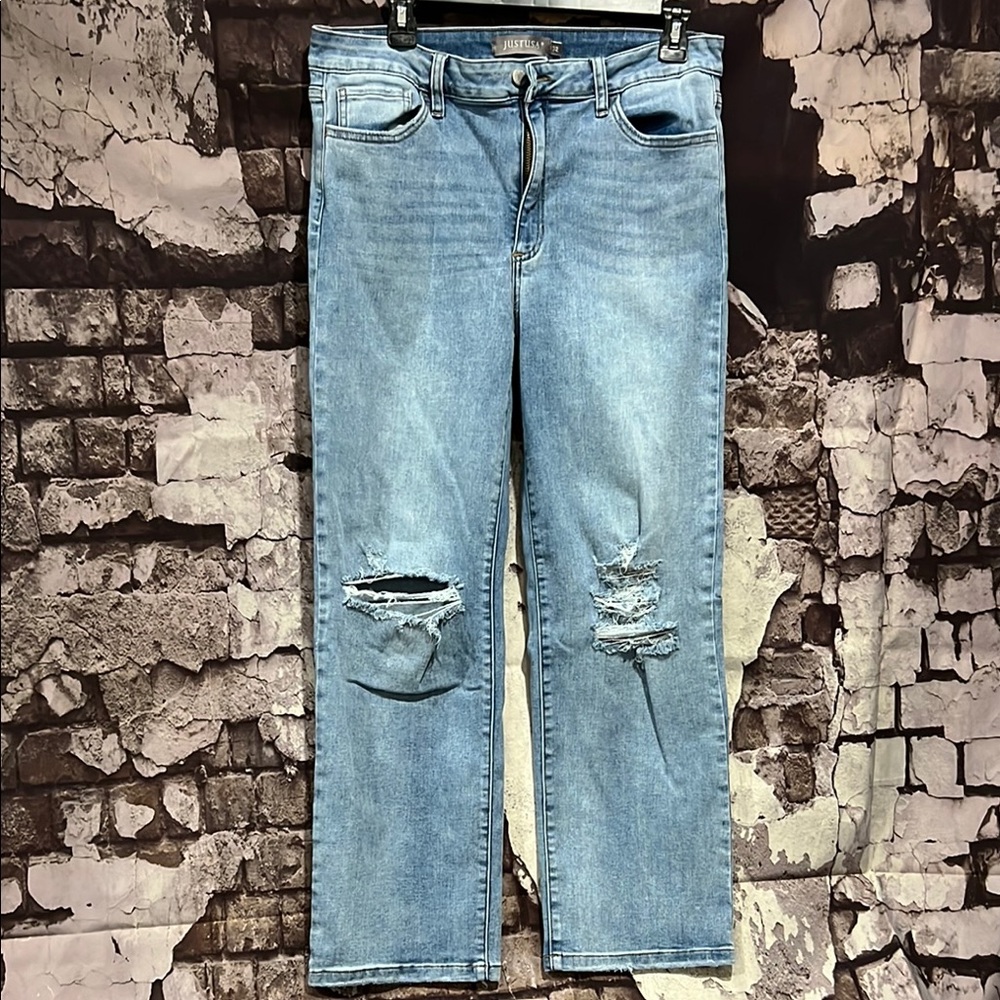 JUST USA Light Blue Jeans Size 32